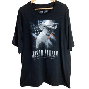 Jason Aldean Back In The Saddle Tour Country T Shirt 3XL